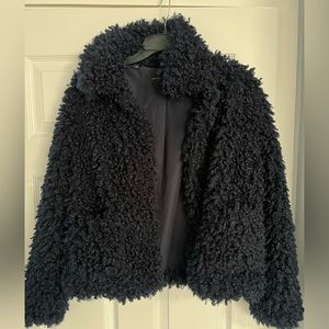 Zara blue coat medium